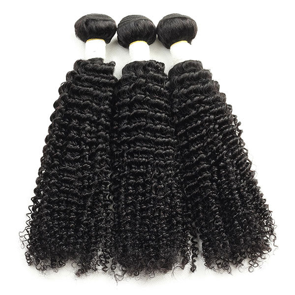 Brazilian Kinky Curly Virgin Remy Wavy Hair 3 Bundles  display picture 1