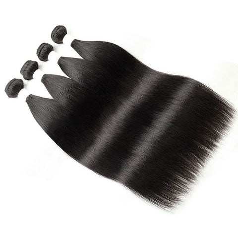 Brazilian Straight Hair 4 Bundles  