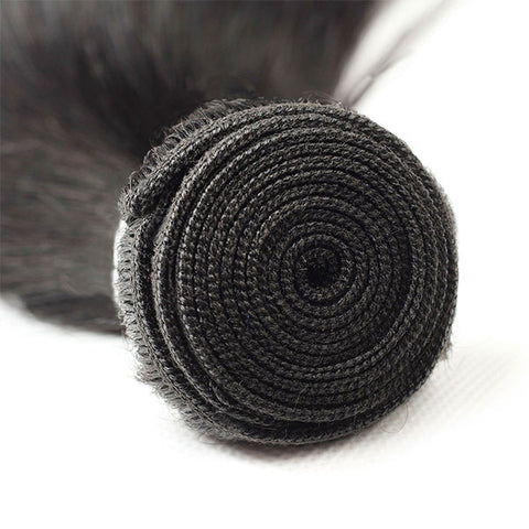 straight human hair bundles