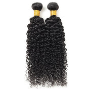 Malaysian Curly Wave Hair 2 Bundles 100% Virgin Human Hair Weave