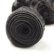 Malaysian Deep Curly Hair Bundles 100% Unprocessed Virgin Human Hair Extensions Natural Black Color