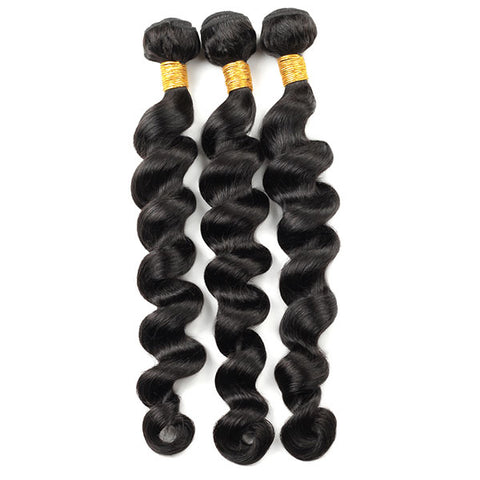 100% Virgin Indian Loose Deep Wave Hair 3 Bundles